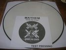 MAYHEM    ordo ad chao  LP' TEST PRESSING  BURZUM