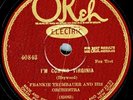 Frankie TRUMBAUER Orchestra with BIX BEIDERBECKE on EXCELLENT 1927 Okeh 40843