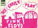 RARE GERMAN PINK FLOYD SINGLE 1967 Columbia See Emily Play Scarecrow 1st press