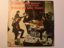 THE BEATLES A Hard Days Night   Parlophon Italy 1963 P/S 7