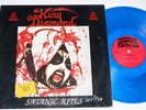 KING DIAMOND -Satanic Rites LP 1990 BLUE VINYL brainthrash rec. slayer manowar