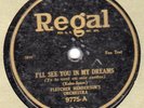 Regal 9775 Fletcher Henderson Orch (Louis) I'LL SEE YOU IN MY DREAMS (take 1)