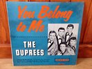 1962 THE DUPREES LP You Belong To Me RARE ORIGINAL COED DOO WOP EX/VG+ RECORD
