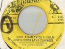 45 Justin Hinds & The Dominoes Once A Man Twice A Child / Carry Go Bring Some
