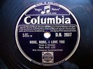 MISS HUE LEE/YAO LI/ROSE I LOVE YOU/AN AUTUMN MELODY/SUNG IN CHINESE/COLUMBIA 78