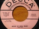 1956 JOHNNY CARROLL - ROCK N' ROLL RUBY - VG+ SUPERB 50s ROCKABILLY LISTEN