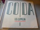 Led Zeppelin LP Coda Swan song 1st press embossed cover 4 pictures