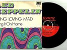 LED ZEPPELIN  Living Loving Maid Turkey & Turkish Edition Hand Made Drawn PS 7