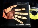BARBARA LEWIS/SNAP YOUR FINGERS/NORTHERN SOUL/ FRENCH  EP