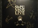 Simple Minds+Signed Rare Authentic Live In The City Of Light+ Gatefold 2 Records