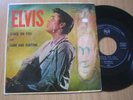ELVIS PRESLEY - STUCK ON YOU TOP RARE SPAIN P/S 45 1960 LOOK