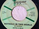 Dottie & Millie 45 TOPPER Nothing In This World RARE NORTHERN SOUL LISTEN