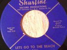Larry & The Loafers 45 SHURFINE Let's Go To The Beach RARE GARAGE SURF LISTEN