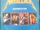METALLICA - MASTERS OF EVIL DOUBLE COLOURED LP 33 BELGIUM PROMO COPY