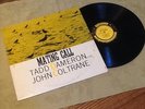 TADD DAMERON, JOHN COLTRANE  MATING CALL  PRESTIGE 7070 LP  DG MONO RVG