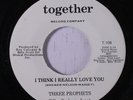 THREE PROPHETS: I Think I Really Love You 45 rare Soul
