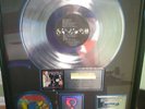 SUPERB RARE RIAA EXTREME II PORNOGRAFFITTI FRAMED PLATINUM RECORD AWARD