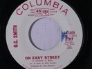 O.C. SMITH: On Easy Street / Beyond The Next Hill 45 (dj, star rubber stamp ol)