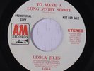 rare Crossover Soul 45 LEOLA JILES to make a long story short Hear