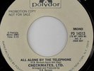 CHECKMATES, LTD.: All Alone By The Telephone 45 (dj) rare Soul