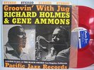 60s Jazz 23 RICHARD  HOLMES - GENE AMMONS Groovin With Jug  NM- STEREO-32 EB138