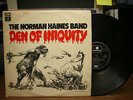The Norman Haines Band - Den Of Iniquity LP UK PRESS 1971 Flipback Jacket