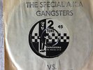 The Specials vs Selecter, Gangsters, very rare sleeve stamped by the band, ska