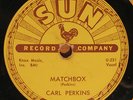 Carl Perkins-Matchbox/Your True Love-Sun 261-Rockabilly 78-1957-Listen