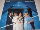 ABBA Voulez-Vous VINYL LP Frida Bjorn Ulvaeus & Benny Andersson Autograph SIGNED