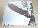 LED ZEPPELIN 1 LP-  TURQUOISE LETTERING REISSUE red plum & superhype