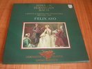 2 LPs BOX DUTCH PHILIPS  BACH sonatas & partitas for violin FELIX AYO  MINT