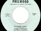 KILLER ROCKABILLY BOP - CHARLIE FEATHERS - STUTTERIN' CINDY - RARE DELETED REPRO