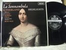 SXL 6128 ED1 BELLINI La Sonnambula Highlights SUTHERLAND BONYNGE DECCA STEREO UK