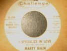HEAR Northern Soul Dancer MARTY BALIN-I Specialize In Love/You Are The One '62