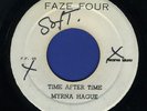 JACKIE MITTOO-GHETTO ORGAN--MYRNA HAGUE-TIME AFTER TIME- REGGAE 45 7