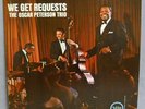 Oscar Peterson & Ray Brown Hand SIGNED We Get Requests Verve Vinyl LP