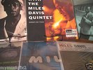 MILES DAVIS 45 RPM SET STEAMIN WORKIN MUSINGS GIANTS NEW MILES SOMETHIN ALLSTARS