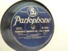 Chopin Piano Concerto #1 in e  Moriz Rosenthal/Weismann English Parlophone