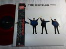BEATLES HELP JAPAN 1982 ORIGINAL MONO RED COLOR VINYL NARROW w/OBI RARE