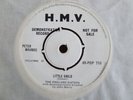 THE ENGLAND SISTERS LITTLE CHILD / HEARTBEAT HMV DEMO UK ORIG EX L K