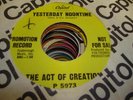 HEAR Garage Psych Promo 45 THE ACT OF CREATION Yestereay Noontime on Capitol (P