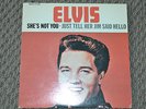 Elvis She's Not You, Just tell her Jim Said Hello, Elvis Presley EP 45RPM RCA,