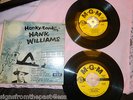 HANK WILLIAMS - HONKY TONKIN 2 RECORD SET EP RARE ORIG COVER MGM 45