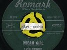 Lon-Genes - DREAM GIRL / OUR LOVE IS LIKE THE SEA - Romark 108 - Soul / Doo-Wop