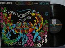KEN NORDINE 1966 SPOKEN WORD JAZZ LP COLORS + SIGNED NOTE VG+ NR