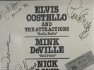 Elvis Costello & Nick Lowe - signed orange vinyl 1978 promo only 12