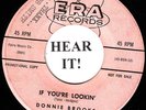 TEEN 45 Donnie Brooks (Era PROMO 3004) If You're Lookin'/L'il Sweetheart  ROCKER