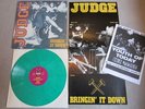 Judge Bringin it down LP GREEN VINYL gorilla biscuits youth of today nyhc XXX