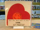 RISE Rock and Roll Heart SHAPED RED VINYL 45 SINGLE Limited Glam KERY DOLL