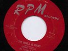 BLUES + BLUES ROCKER--JOHNNY WRIGHT w/ IKE TURNER--HEAR BOTH--1955 RPM
